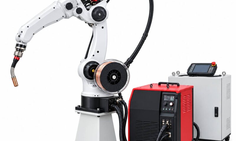 หุ่นยนต์เชื่อม MIG อาร์กอัตโนมัติสำหรับงานอุตสาหกรรม รุ่น AMR-1510A